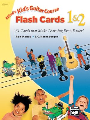 Alfred's Kid's Guitar Course Flash Cards 1 & 2