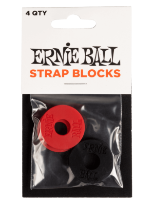 Strap Blocks - Red - 4 Pack