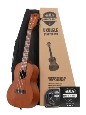 Kala Learn To Play Ukulele Concert Starter Kit