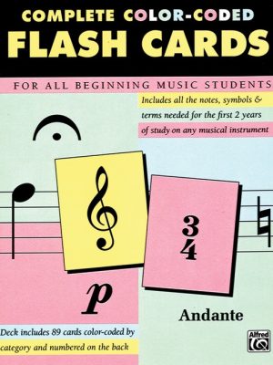 Complete Color-Coded Flash Cards