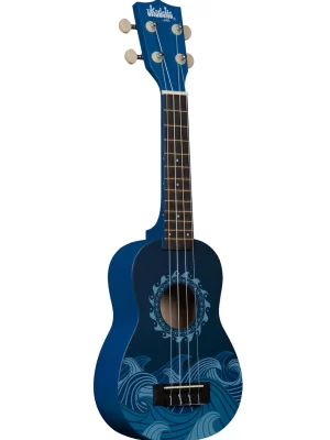 Deep Blue Ukadelic Soprano Ukulele