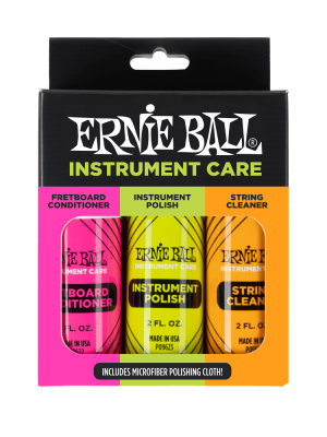 Instrument Care 3-pack with Microfiber Polish Cloth