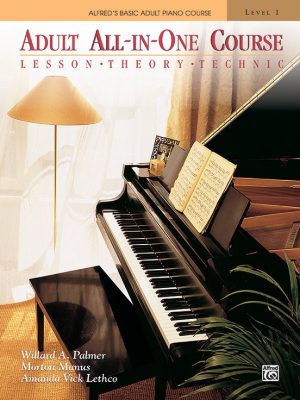 Alfred's Basic Adult Piano Course: Lesson Book 1