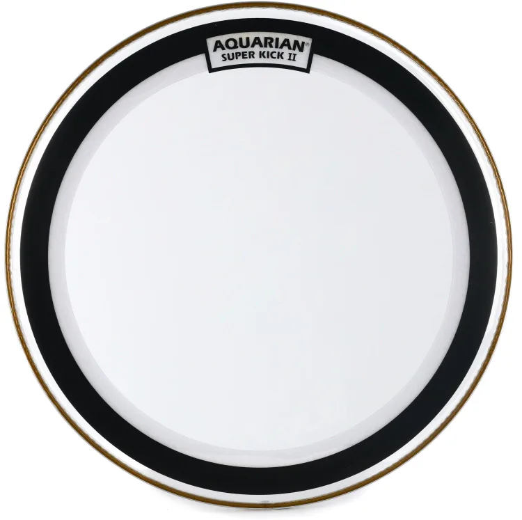 Aquarian Superkick II Clear Bass Drumhead - 22 inches