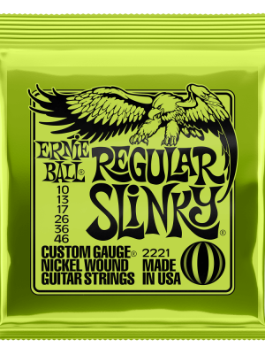 Regular Slinky Nickel Wound Electric Guitar Strings 10-46 Gauge