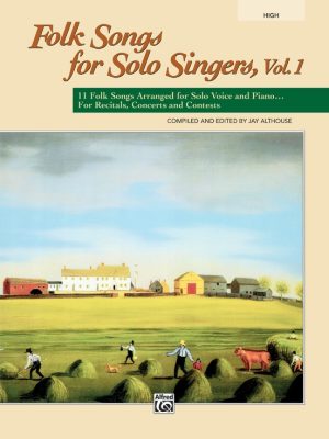 Folk Songs for Solo Singers, Vol. 1 High